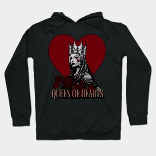 Valentine's Day Bad Demeanor Queen of Hearts Hoodie